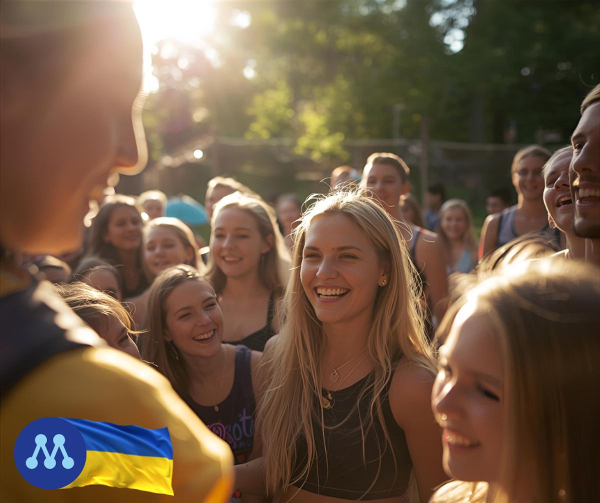 Ungdomar från Ukraina