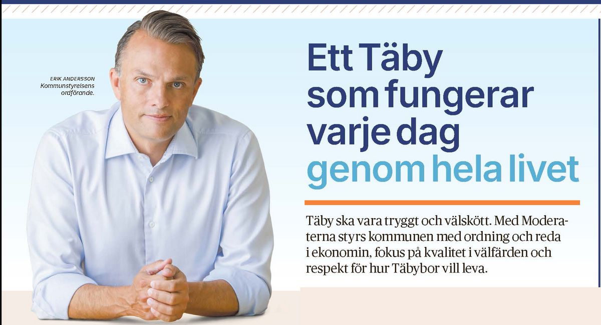  1. ETT TÄBY SOM FUNGERAR VARJE DAG GENOM HELA LIVET