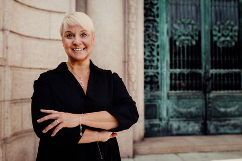 Äldreminister Anja Tenje